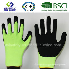 Foam Latex Coated Gardening Work Safety Gloves